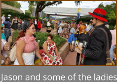 Jason and some of the ladies